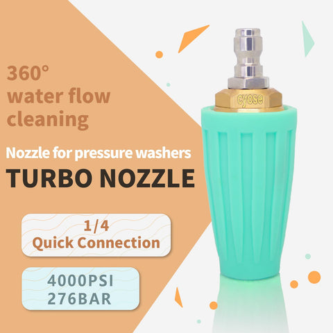 Kareyou Turbo Nozzle for paint stripping and exterior wood prep with controlled action
