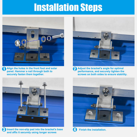 Easy-install Karidge mounting brackets with included screws simplify setup.