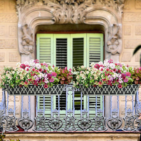 Karlliu 24-inch planters suit many balcony or window configurations.