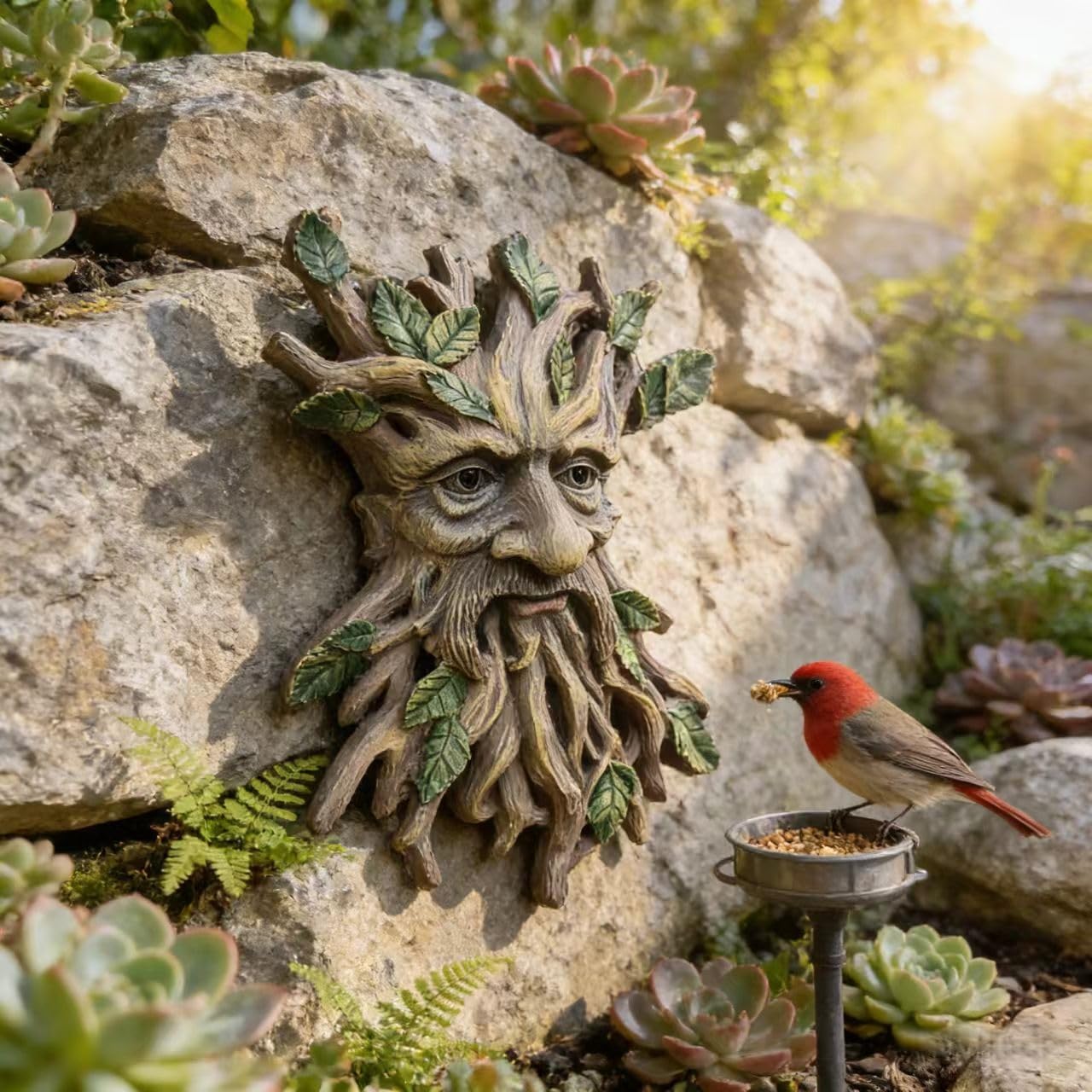 KARSTSYLVA leaf accents integrate green foliage for natural forest aesthetics.