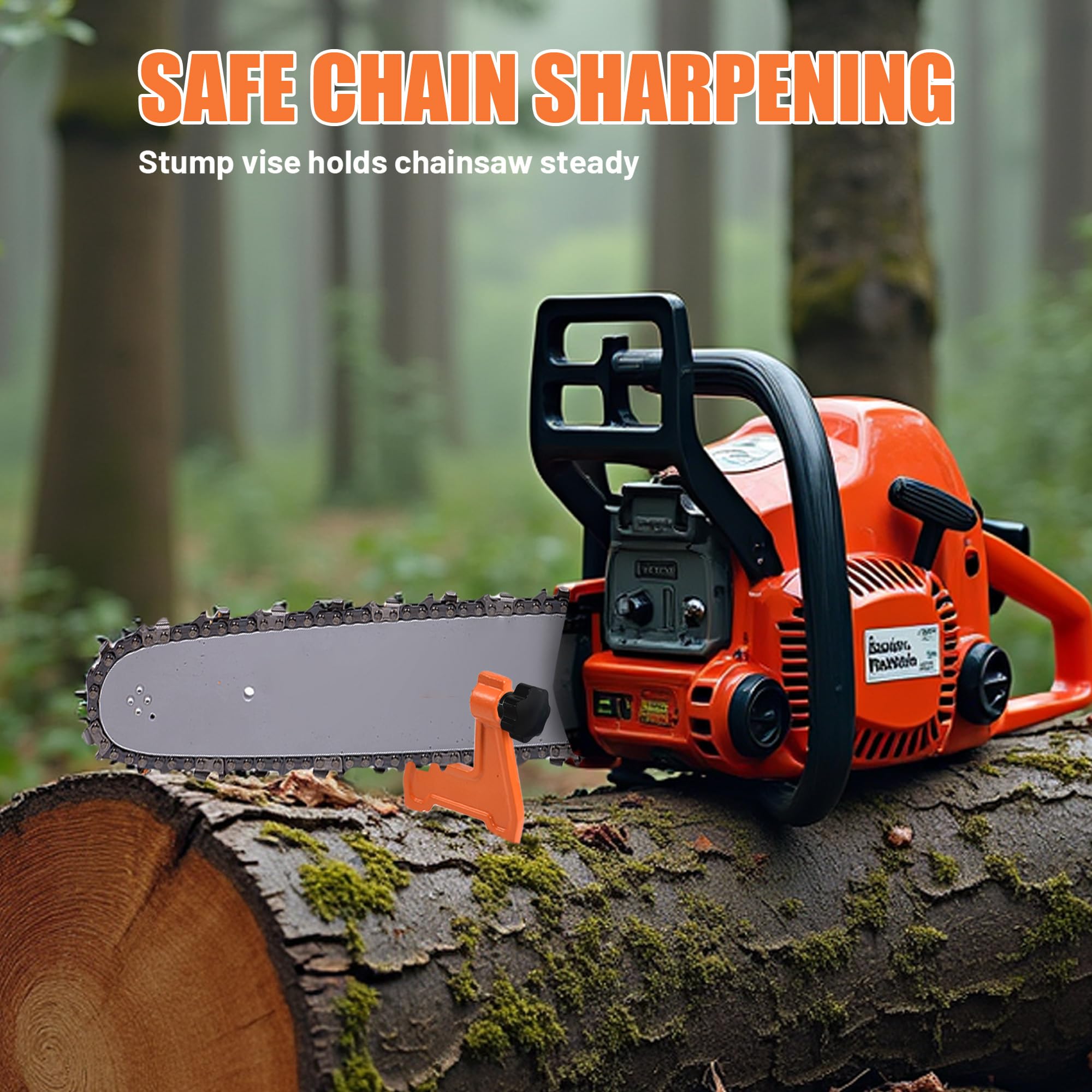 Karvayna depth gauge for precise chain maintenance and safe operation.