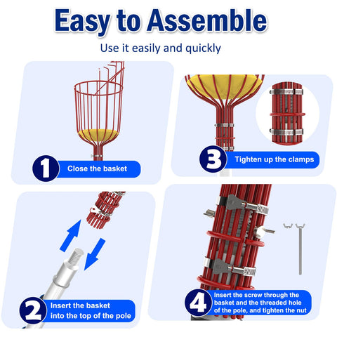 Karveden no-tools assembly demonstrated for quick setup on tall trees
