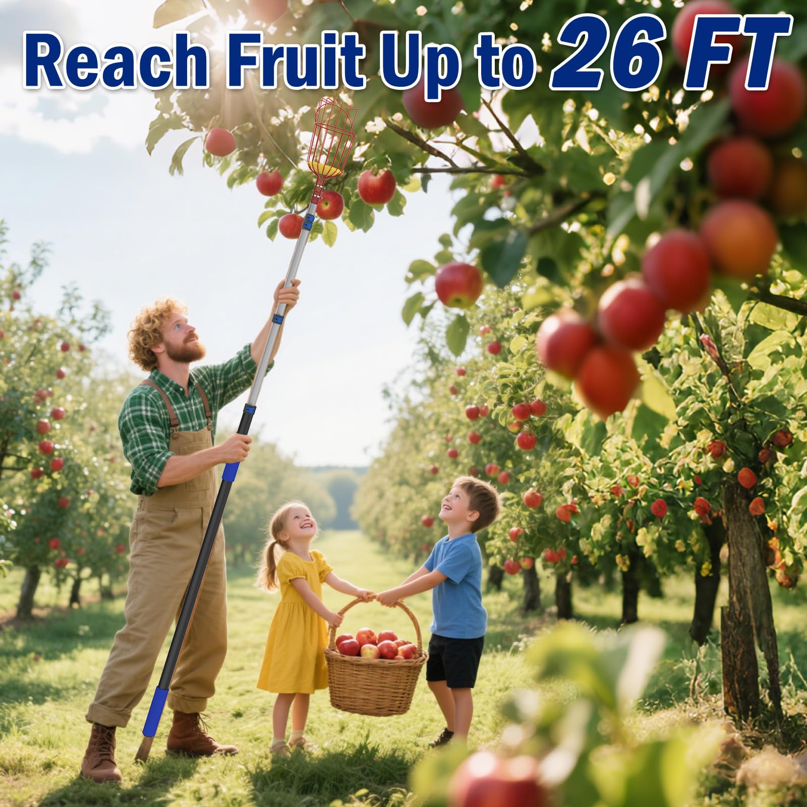 Karveden foam-padded basket protects delicate fruit during harvest