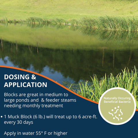 Non-chemical safe formula by Kasco Macro-Zyme for ponds