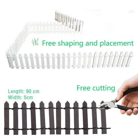KASHUNUO wooden-picket-fence-close-up highlighting smooth painted finish