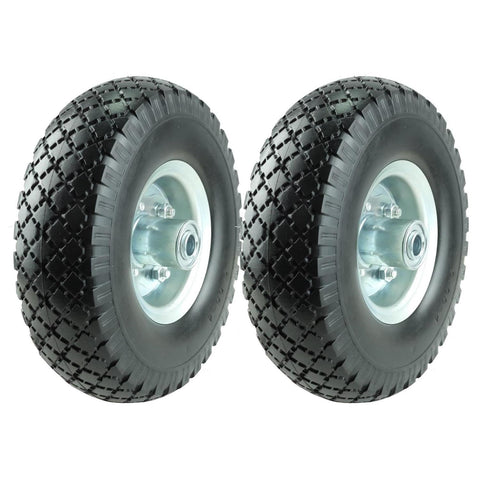 KASTFORCE KF4003 10-inch solid rubber tire for durable hand truck use