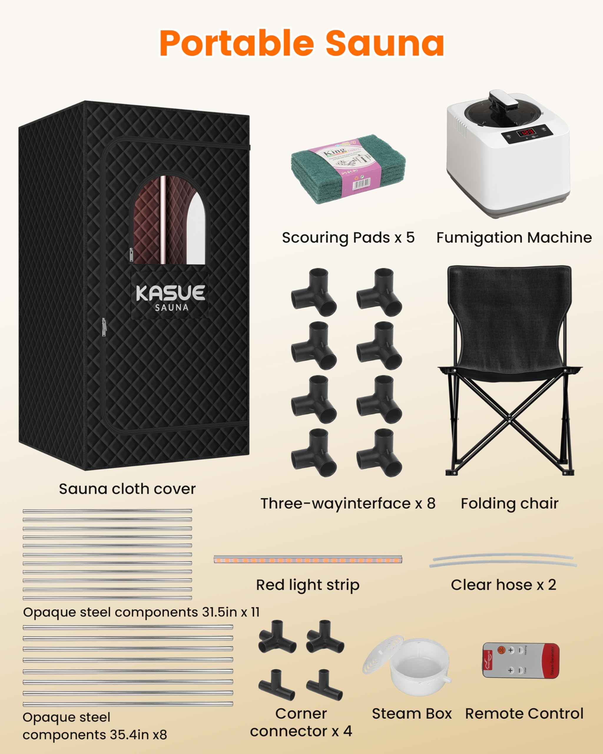 KASUE remote control for hands-free session adjustments