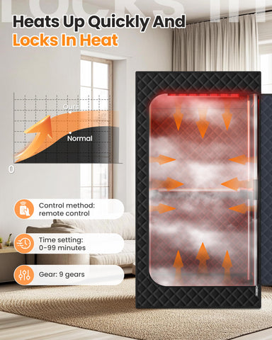 KASUE XL steamer with 360-degree nozzles inside for even heating