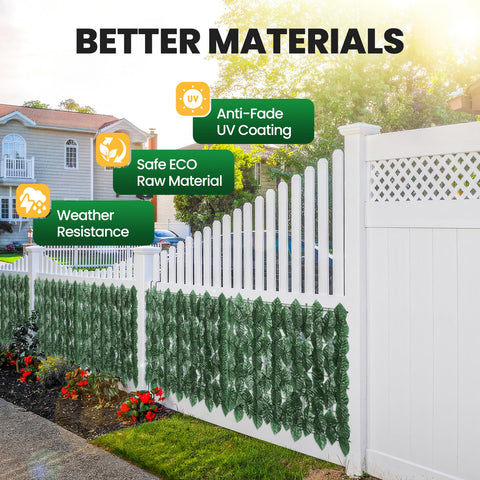 KASZOO installation kit enables easy DIY assembly for balcony or patio privacy.