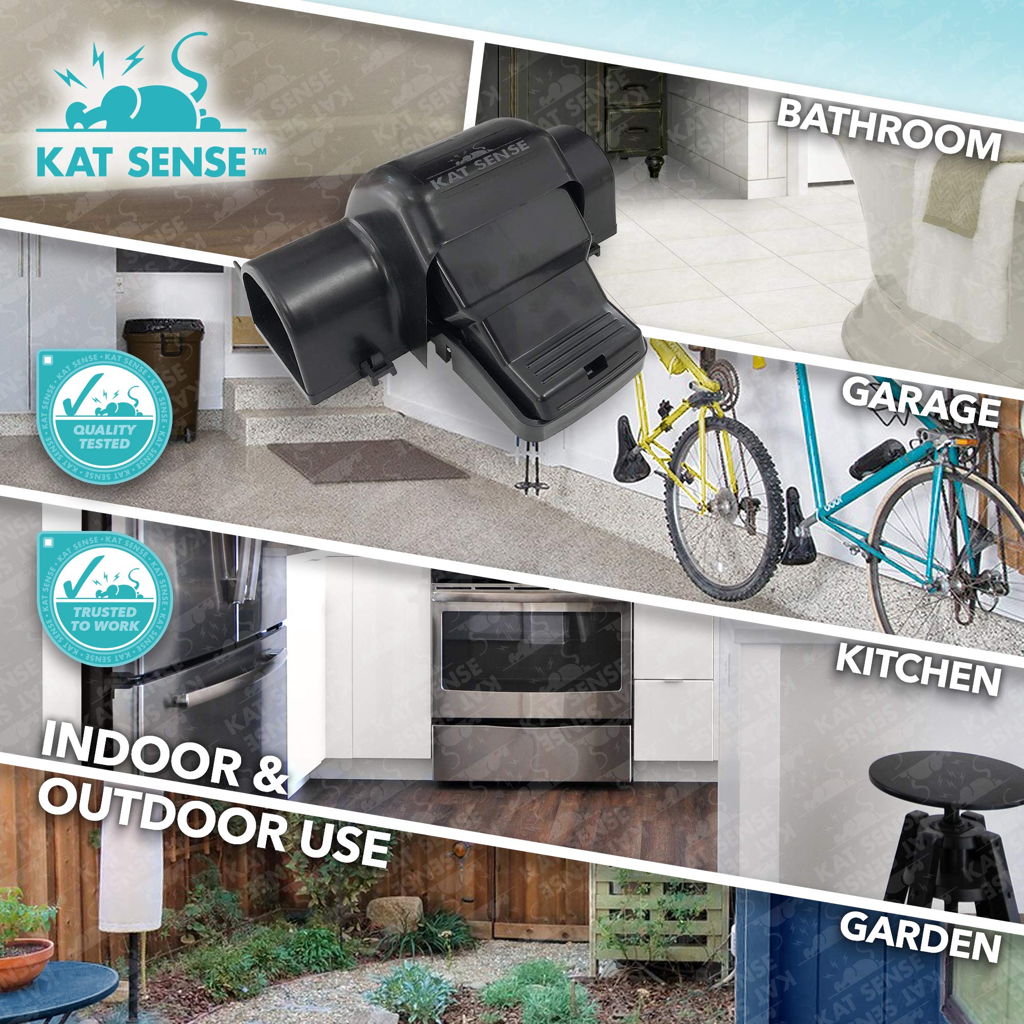 Kat Sense hygienic trap helps reduce pest exposure in living spaces
