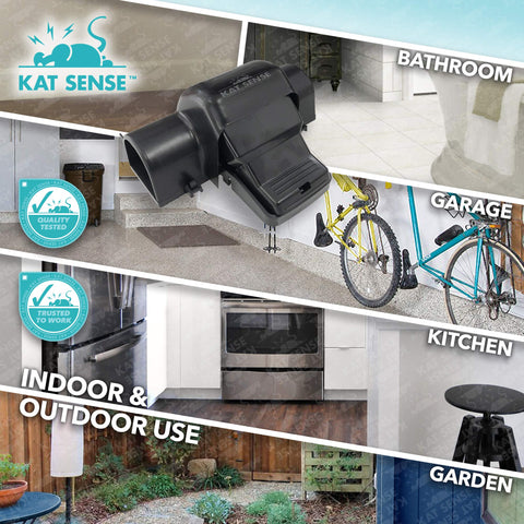 Kat Sense hygienic trap helps reduce pest exposure in living spaces
