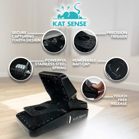 Kat Sense eight-pack set displayed for multi-room pest control