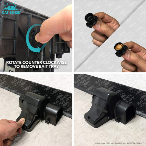 Kat Sense reusable rodent trap designed for quick cleaning and reuse