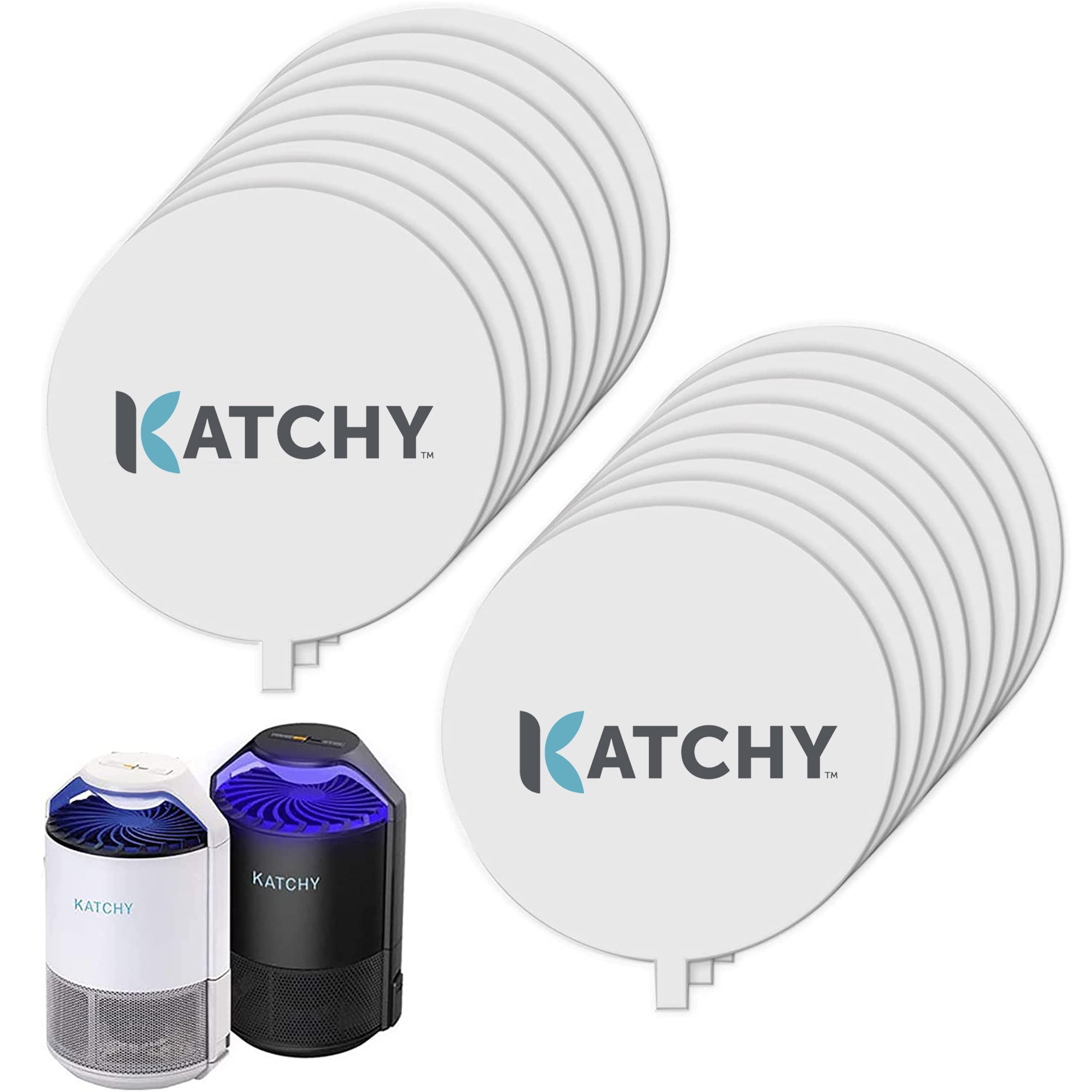 KATCHY Original glue board refill 16-pack for long-lasting indoor insect capture.