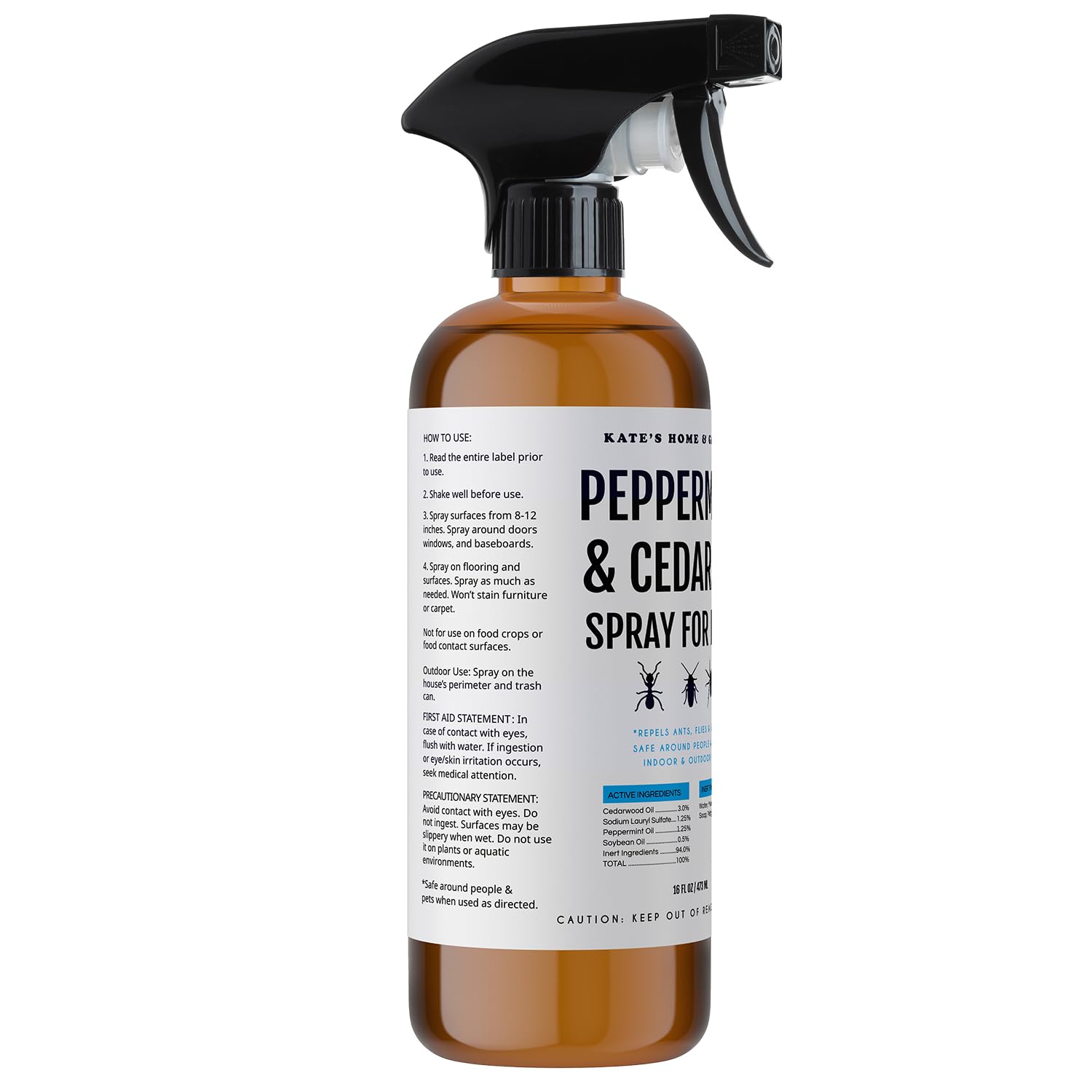 Bottle highlights up to 1,500 sprays for long-lasting use.