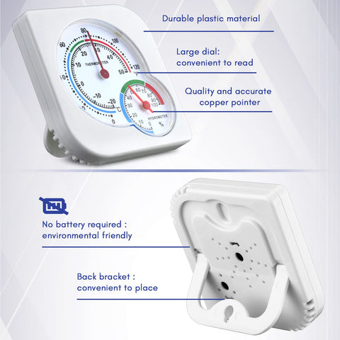 Kathfly compact thermometer humidity panel highlighting space-saving design