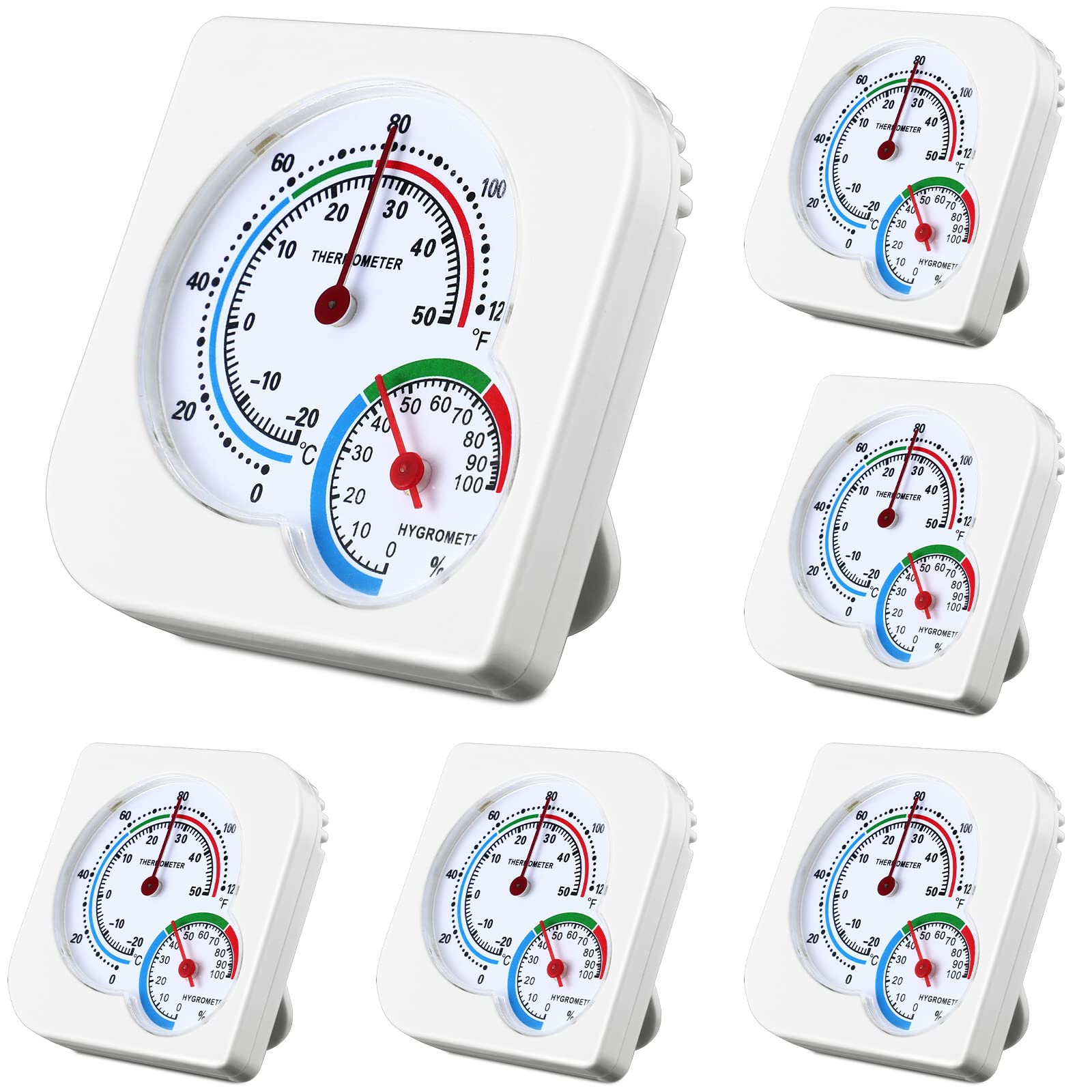 Kathfly indoor thermometer and humidity monitor front view for room comfort