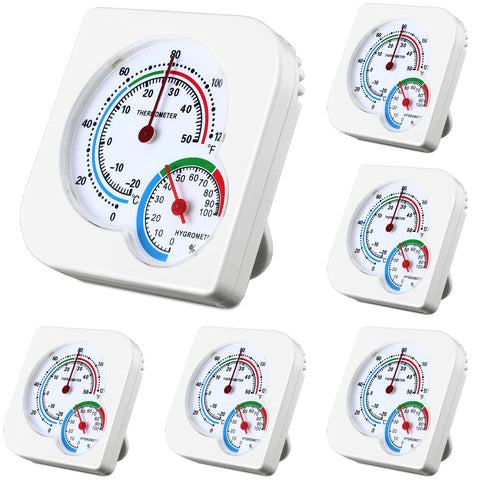 Kathfly indoor thermometer and humidity monitor front view for room comfort
