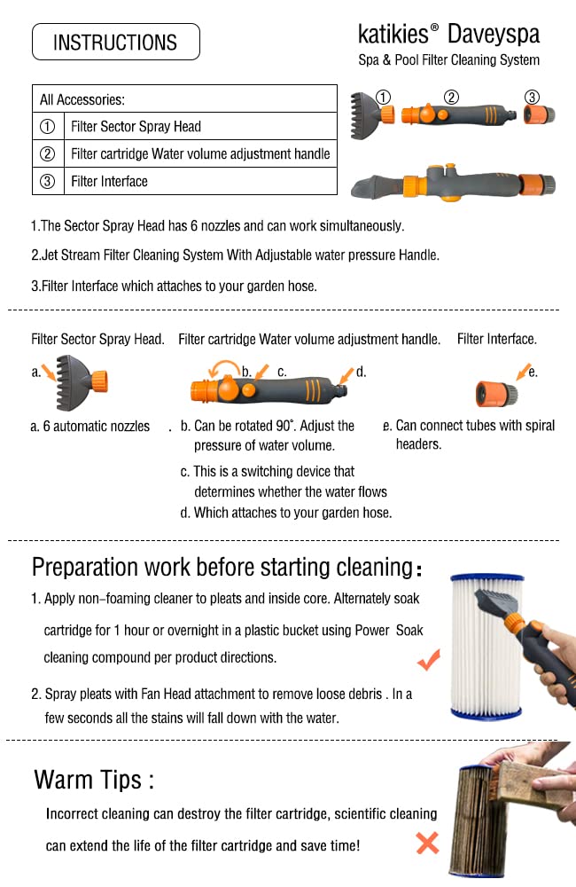 Katikies removable comb head for thorough debris removal