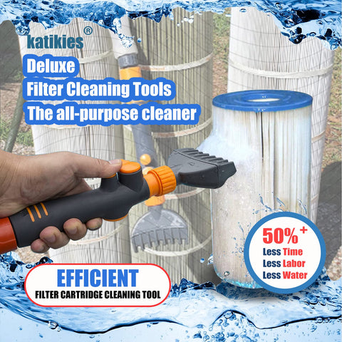 Katikies water flow control knob for adjustable cleaning pressure