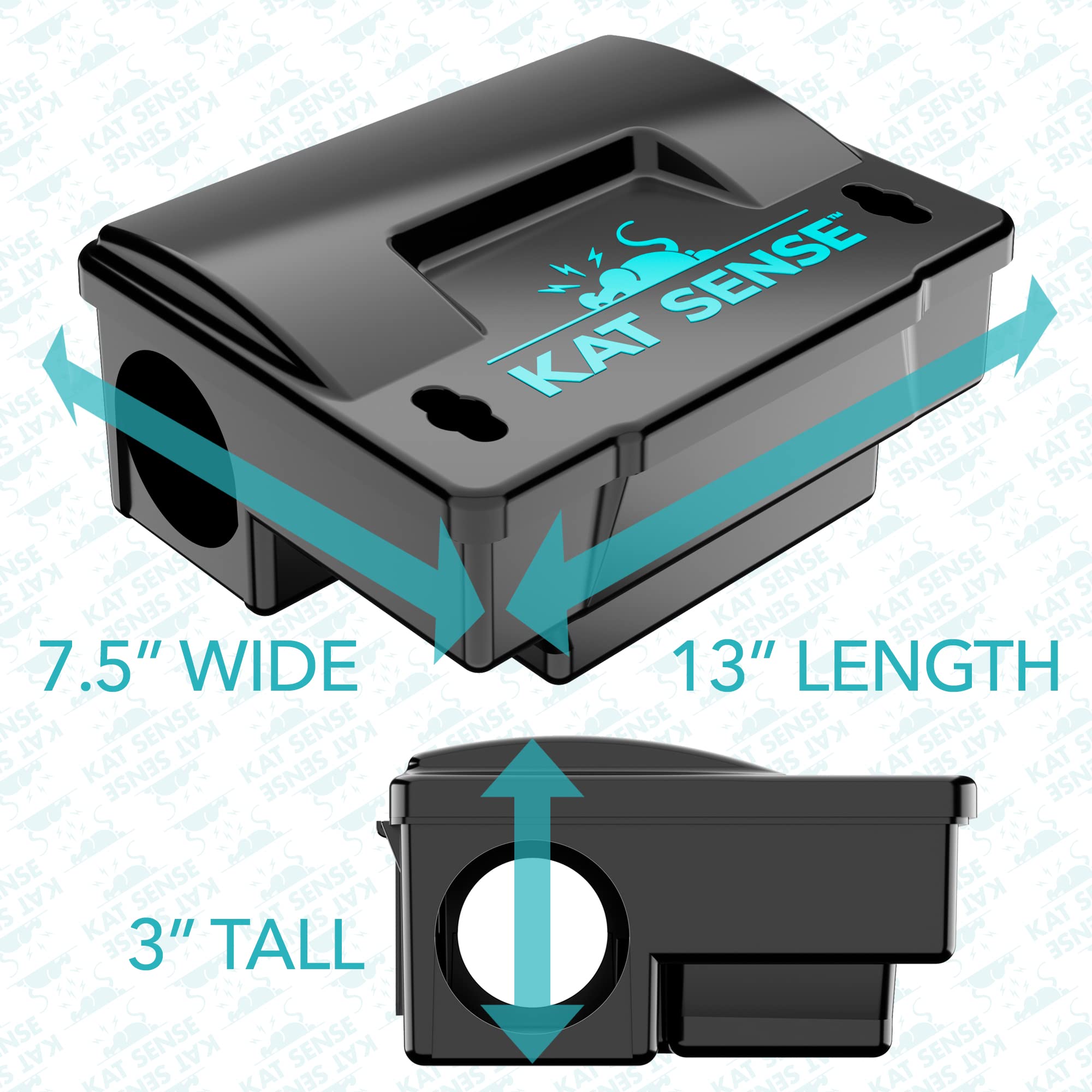 Kat Sense two-pack covers continuous protection around homes and businesses.