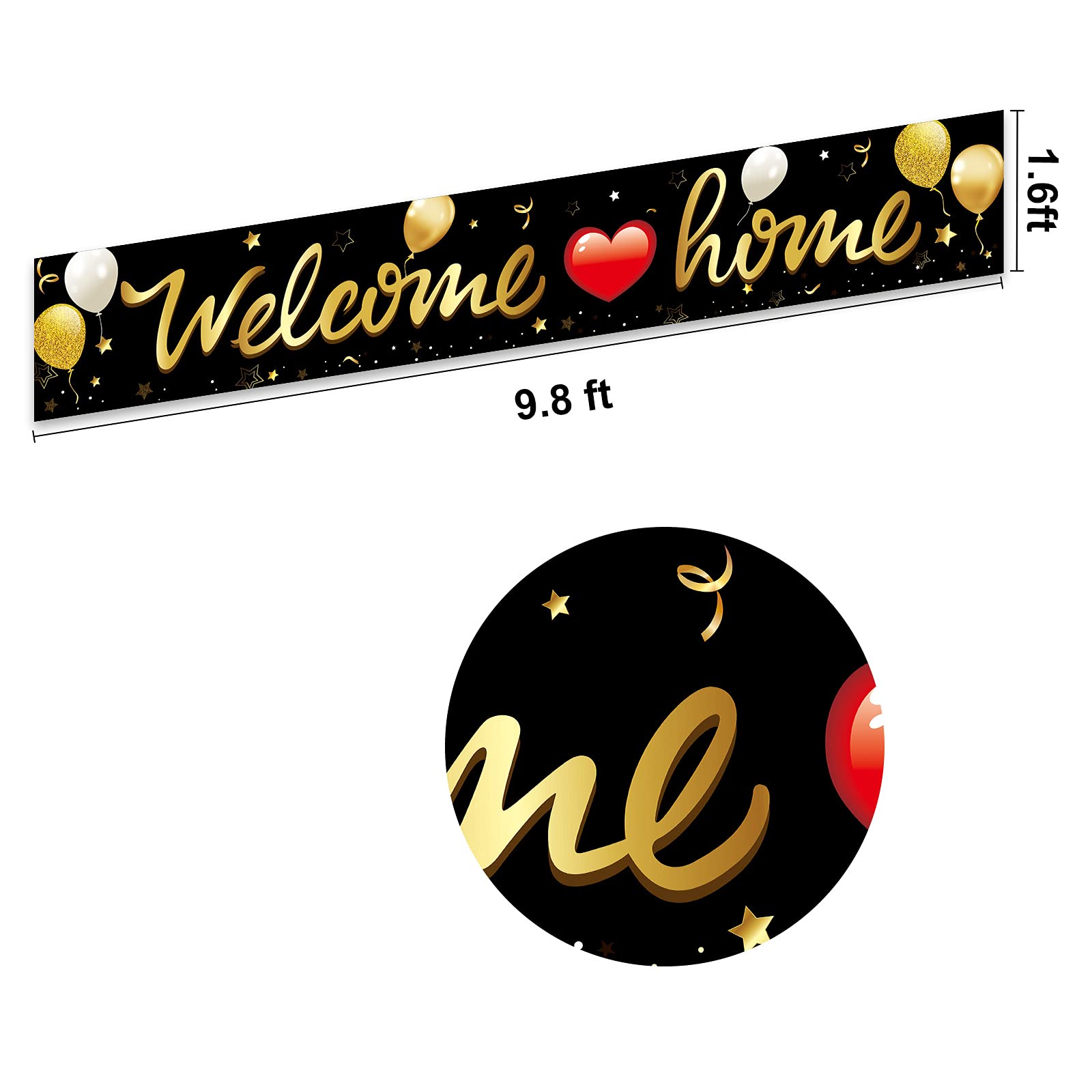 Kauayurk banner with unique love pattern enhances the party backdrop for gatherings.