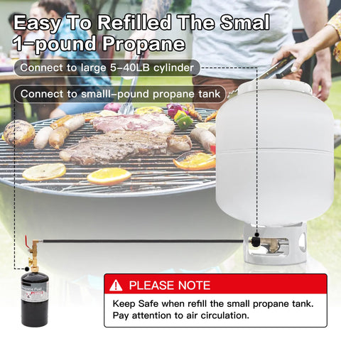 KAVAKARA QCC1 adapter with overflow protection for safe refills