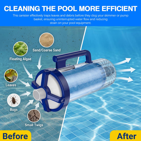 Kavius W530 installation on pool vacuum demonstrates quick setup