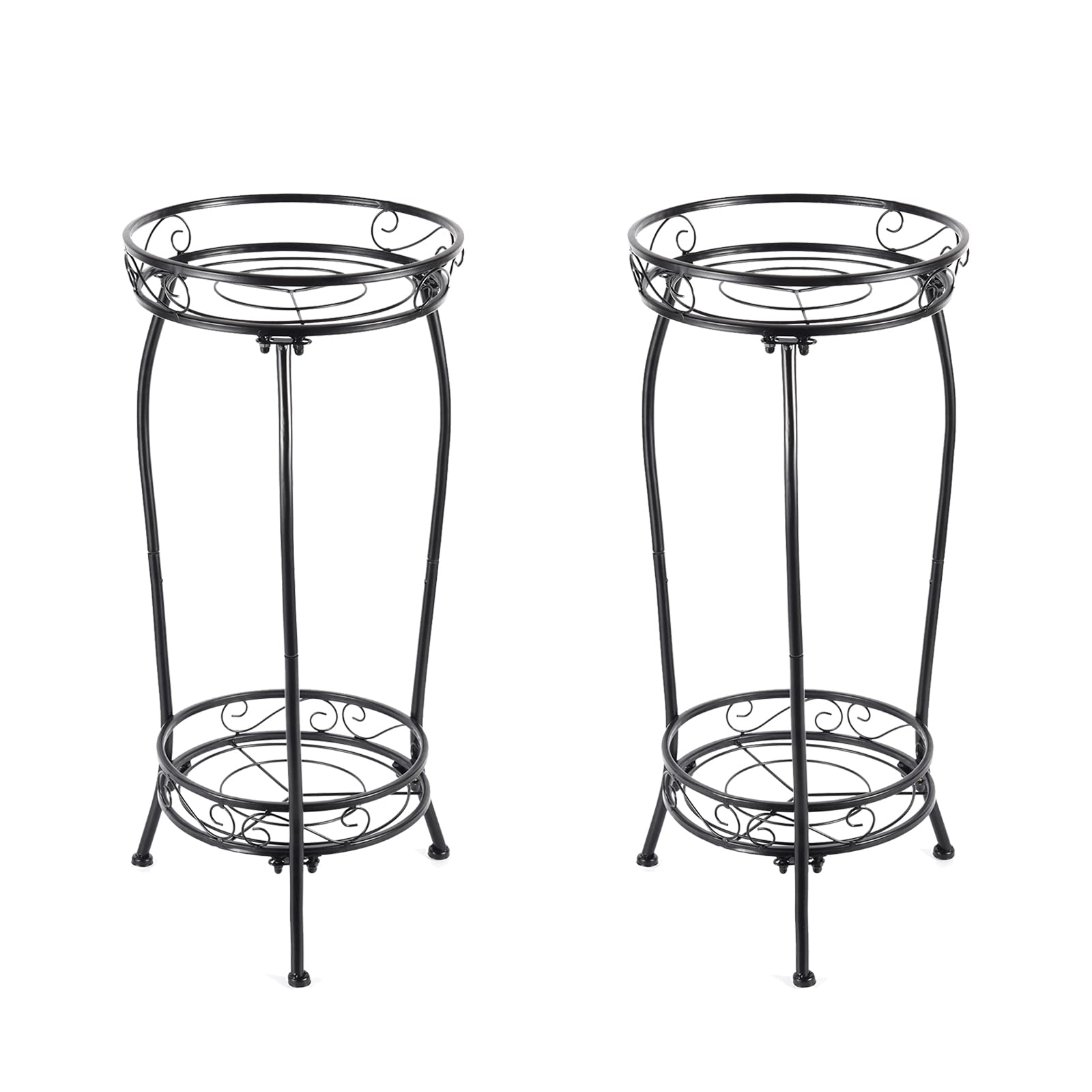Kavlium bottom and top frames securely hold pots, no-fuss assembly.