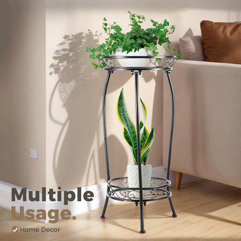 Kavlium outdoor-use plant stand, weather-resistant and lightweight for easy repositioning