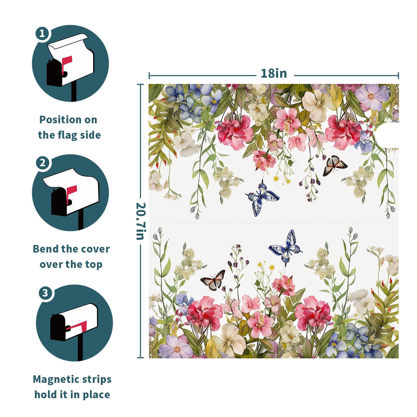 Kawani high-definition print delivers crisp, vibrant garden imagery.
