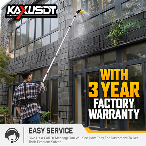 KAXUSDT pivoting coupler allows flexible spray directions.