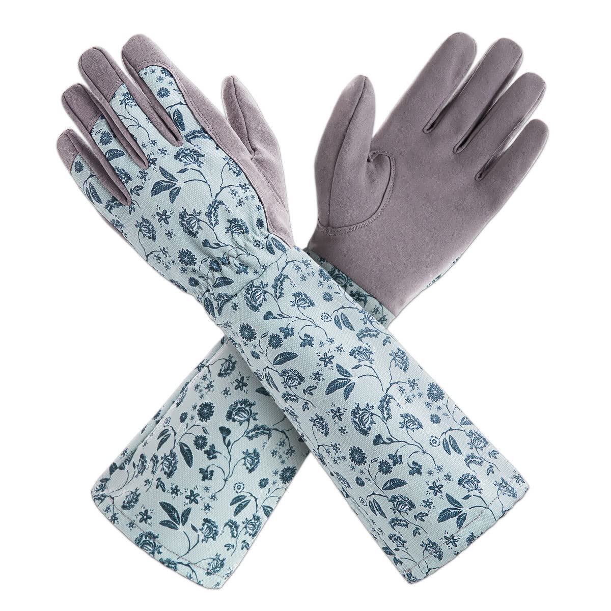 KAYGO women's garden gloves with bloom print protect hands during planting
