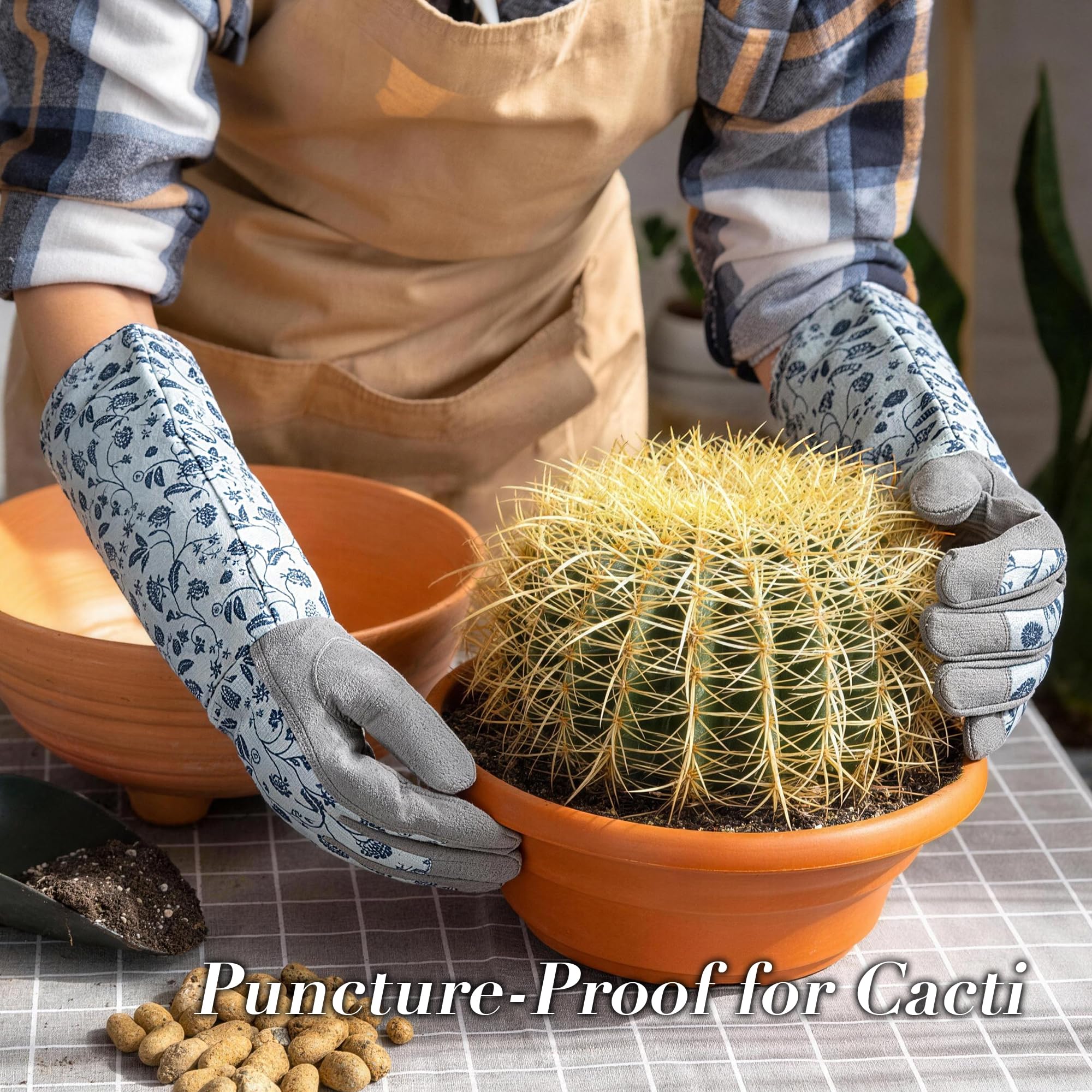 KAYGO machine-washable garden gloves for easy care