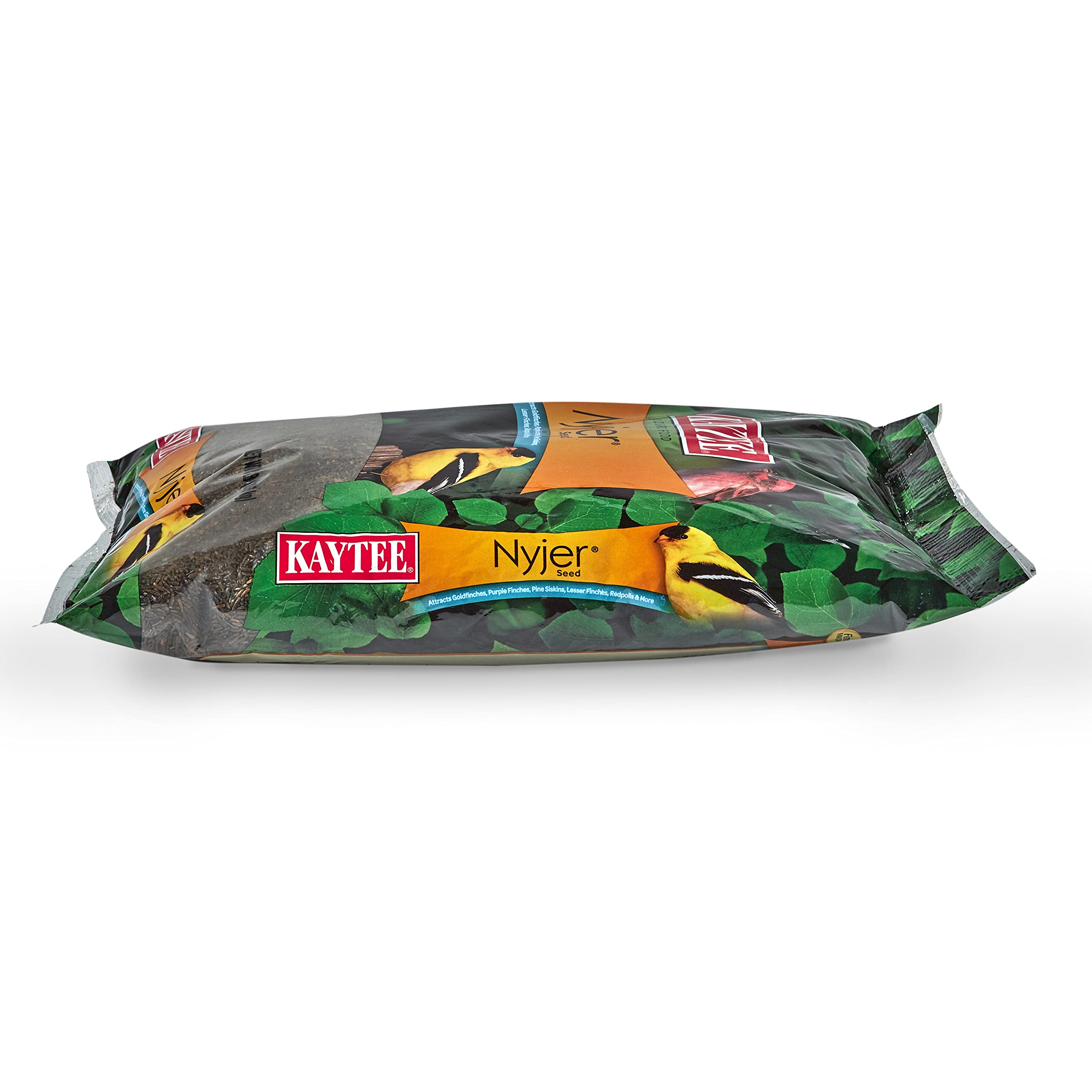 Kaytee Nyjer Seed fits tube or sock feeders for versatile setup.