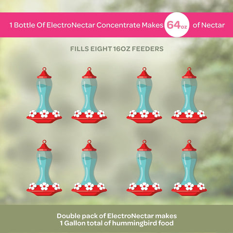 Kaytee ElectroNectar concentrate bottle ready for easy nectar prep.