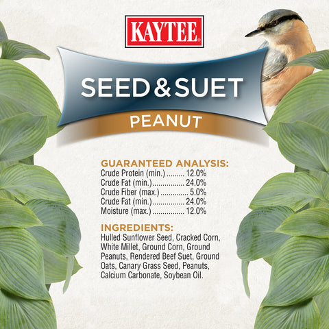 Pouring Kaytee No Mess mix into a feeder for easy distribution