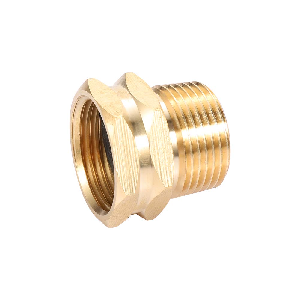 Close-up on Kbrotech brass finish highlighting durable construction
