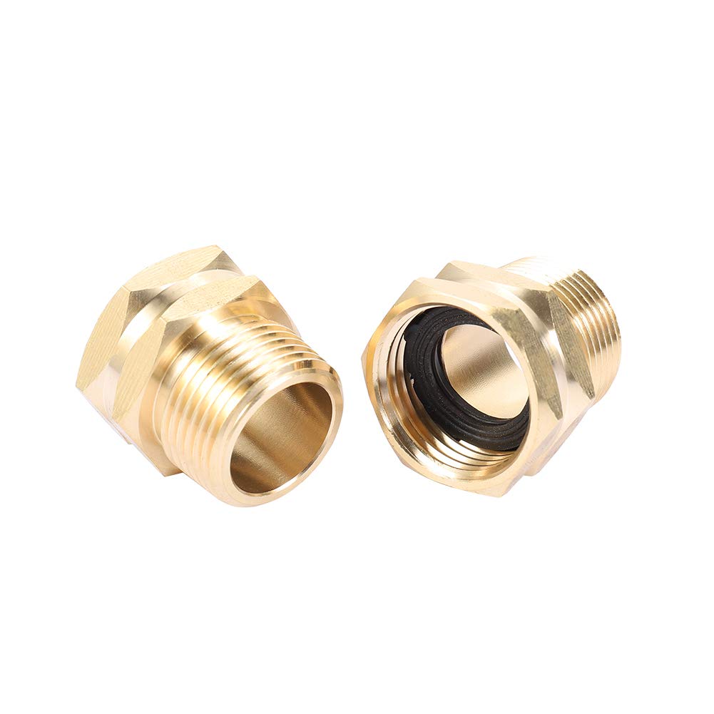 Kbrotech adapter includes extra rubber washers for secure seals
