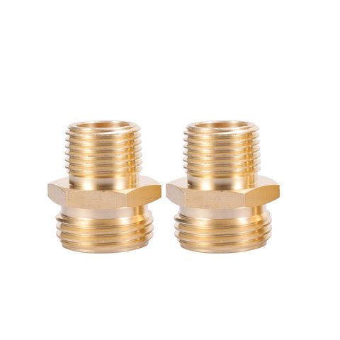 Kbrotech GHT to 1/2 NPT thread connection demonstrates hose-to-pipe compatibility