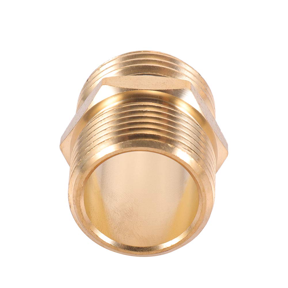 Kbrotech heavy-duty brass hose fitting with rust-proof finish.