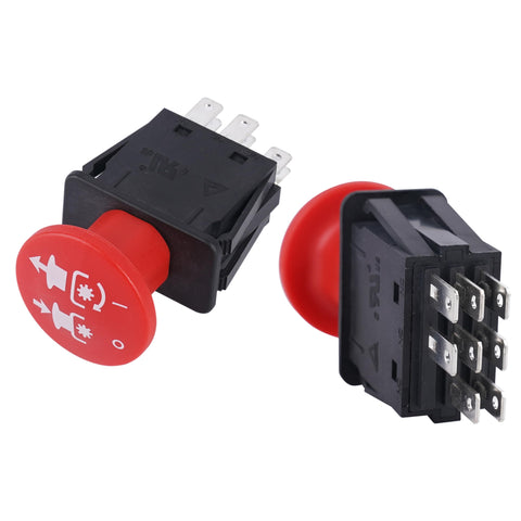 KBZ 8-terminal PTO switch side view for easy installation and access