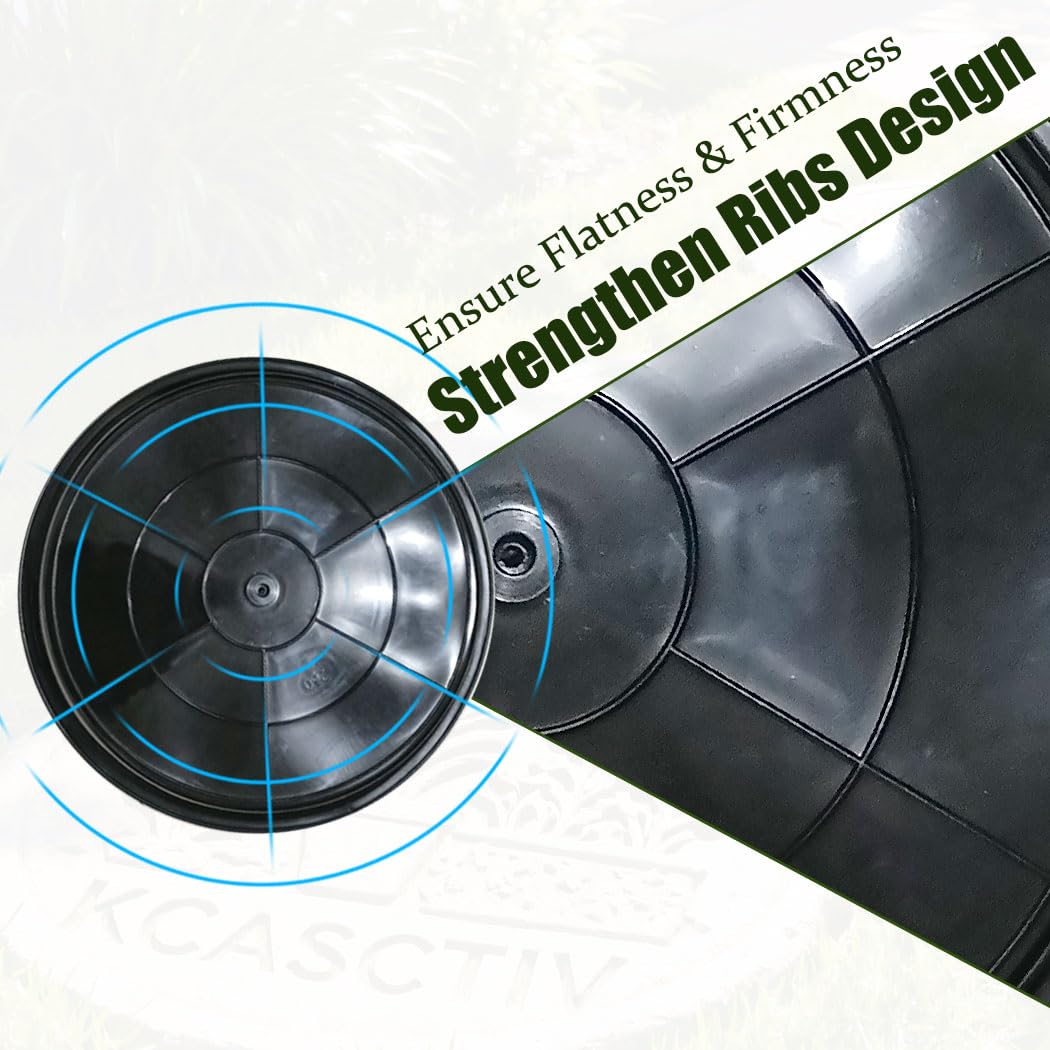 KCASCTIV stone mold with easy-release design for quick projects.