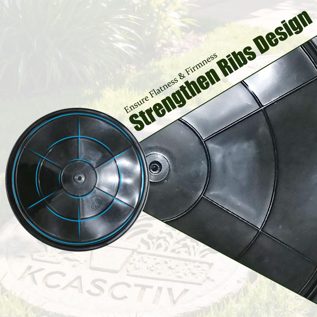 KCASCTIV DIY garden-path project kit enables quick stone installations.