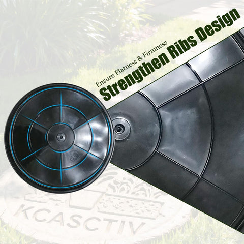 KCASCTIV DIY garden-path project kit enables quick stone installations.