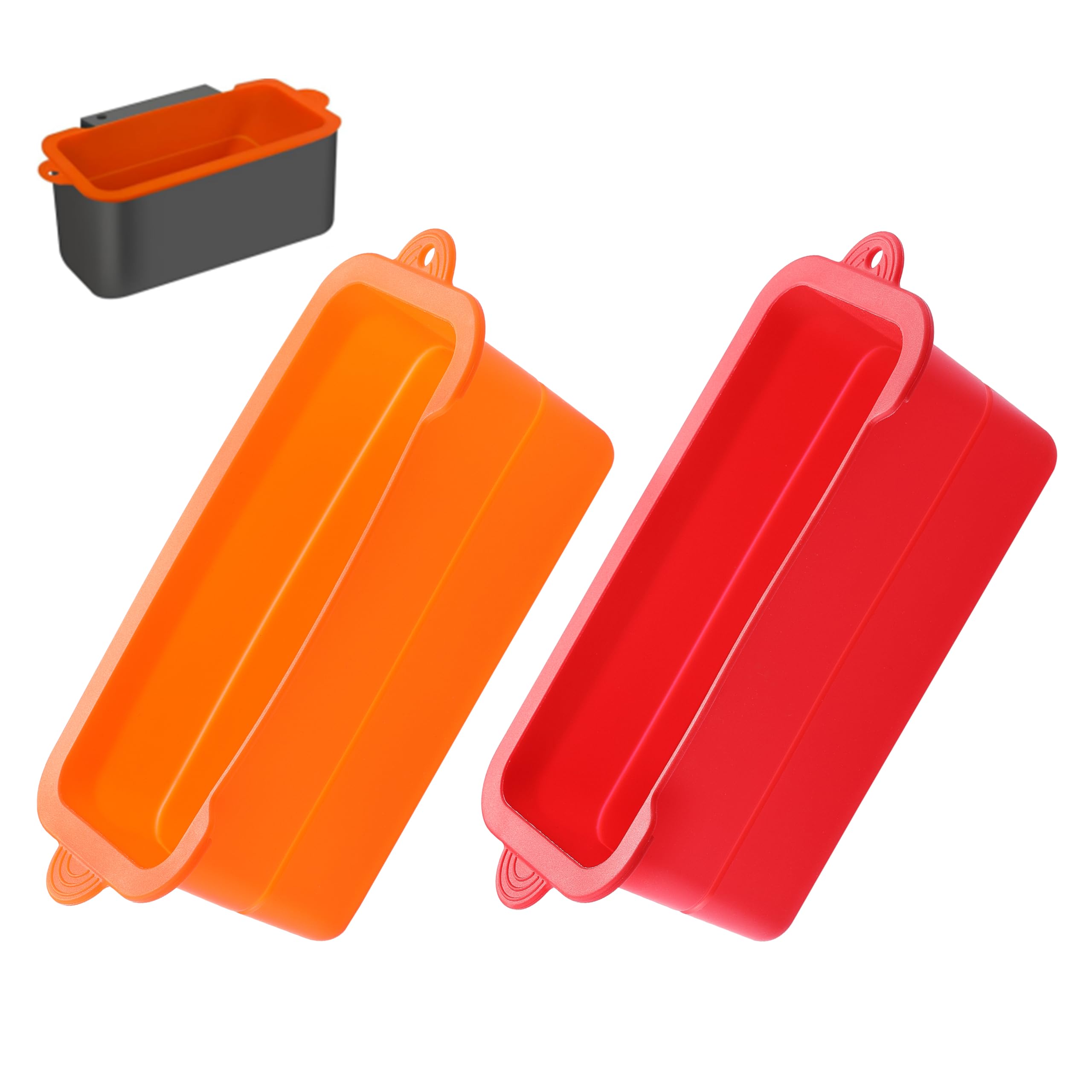 KCKHFA orange grease cup liner fits 36-inch Blackstone griddles for easy grease collection