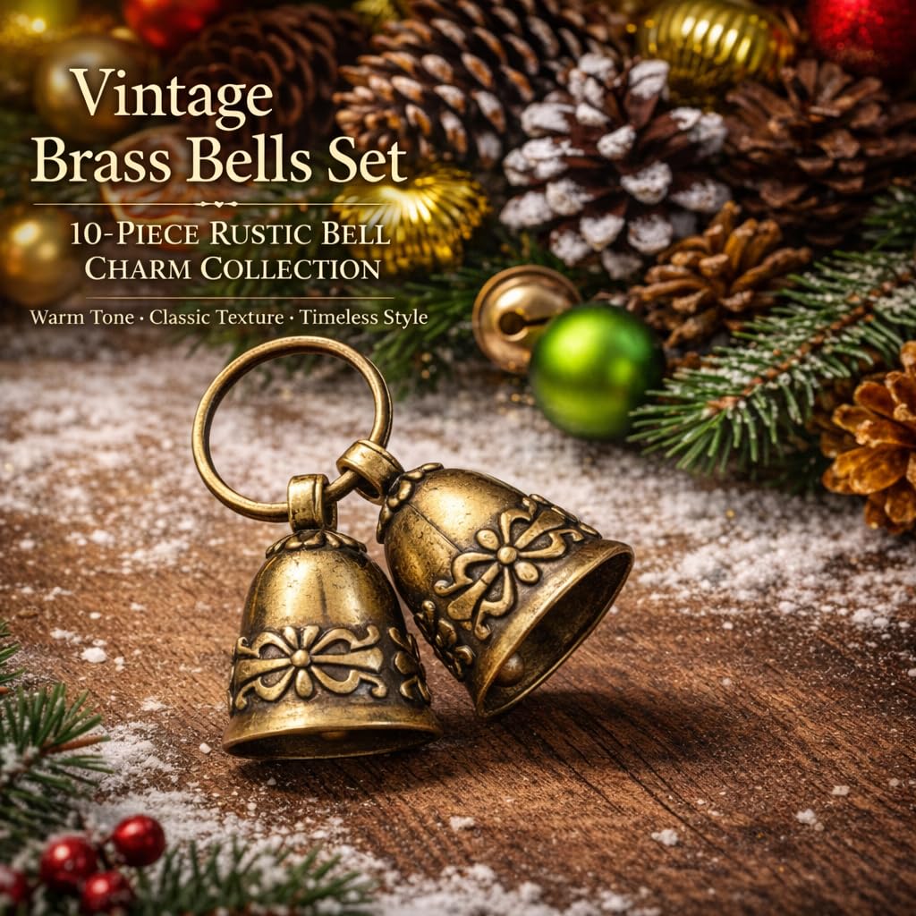 Kcrygogo copper bell used as wedding decor accents