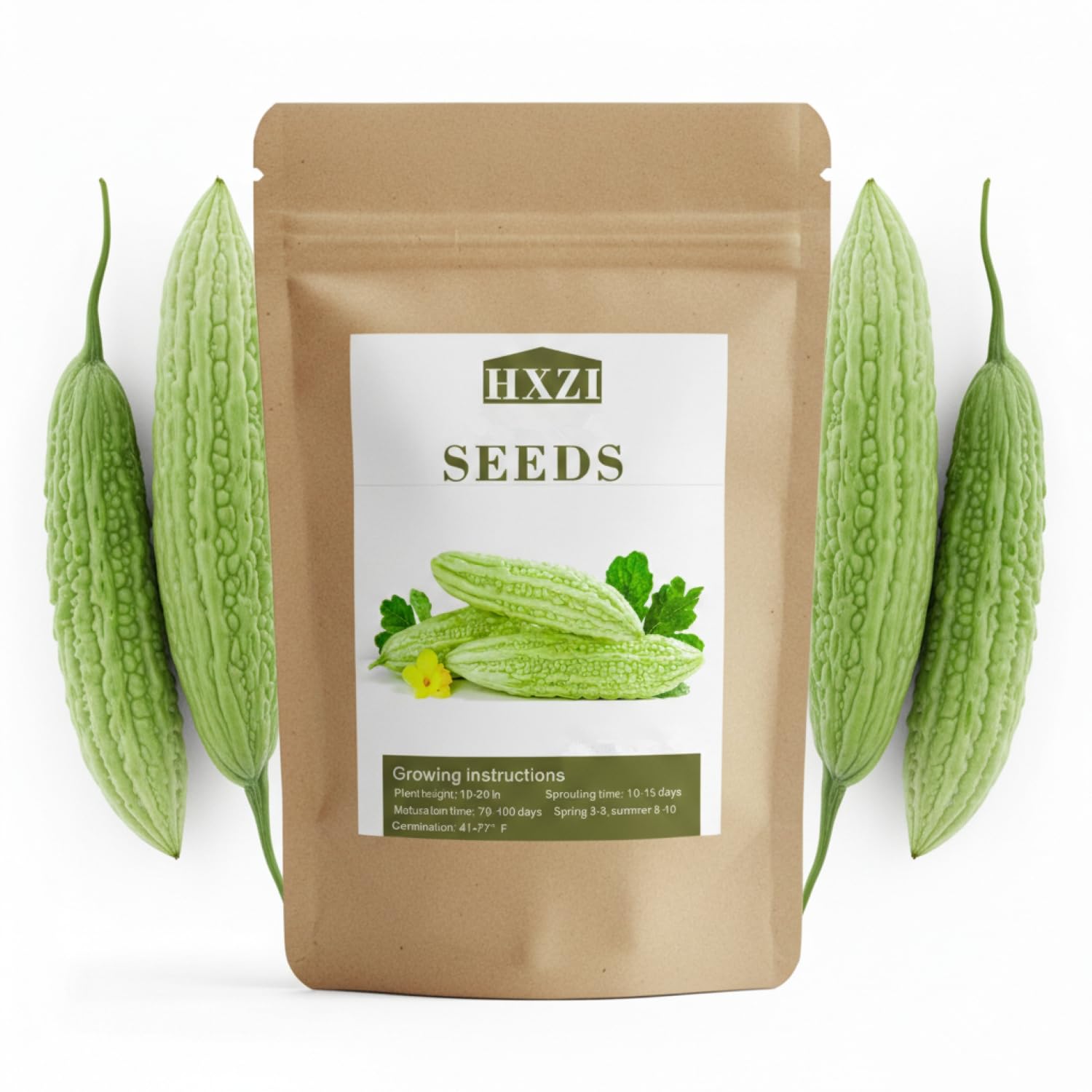 KCT Garden ampalaya seeds in a 40-pack ready for a bountiful harvest.