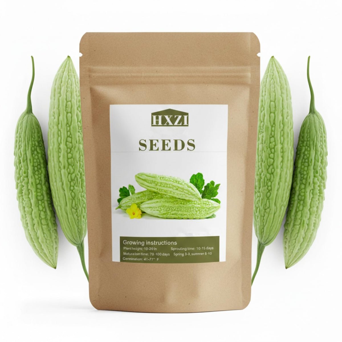 KCT Garden ampalaya seeds in a 40-pack ready for a bountiful harvest.