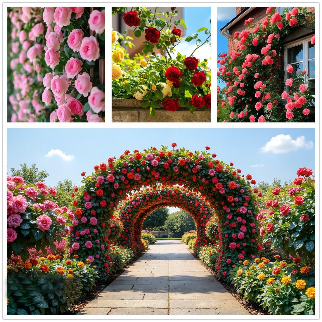 KCT GARDEN color mix roses for dynamic seasonal displays